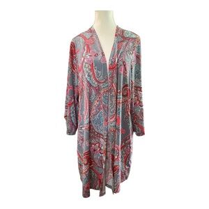 Dear Scarlett Long Sleeve Open Front Cardigan – Size 2X